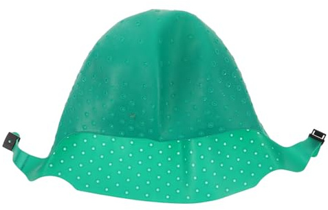 Cuffia per Mèches Chioma in Silicone e Metallo, Verde | Uso Domestico e Salone, Pulizia Semplice, per Colorazioni Precise e Uso Ripetuto