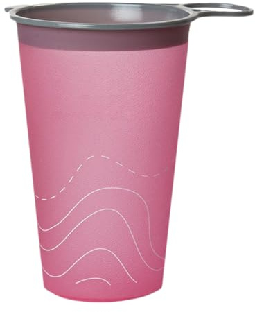 Genérico Tasse de voyage pliable pour boire en plein air | Tasse d'eau compacte de grand diamètre, à café pliable pour la course, la randonnée, le cyclisme, l'escalade | Légère pour les voyages, le