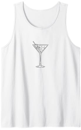 Martini Glass Tank Top