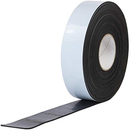 EPDM Vollgummi einseitig selbstklebend 50x1mm, 9,6m Rolle