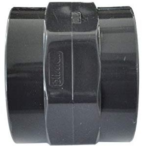 well2wellness® PVC Gewindemuffe mit 2 x Innengewinde - 11/2 (200164-2)