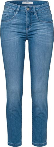 BRAX Women's Style Shakira Verkürzt Jeans, Used Summer Blue, 40L