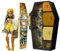 Monster High - Playset Segreti da Brivido Colori Mostruosi Cleo De Nile, set con bambola, abiti e armadietto, 21+ accessori, giocattolo per bambini, 4+ anni, HNF76