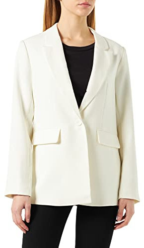 YAS Bluris LS Blazer Noos, Stella Bianca, L Donna