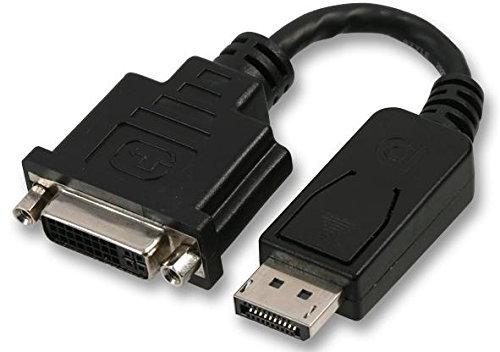 Cable adaptador DVI a DisplayPort, conectores adaptadores InterSeries, cantidad x 1