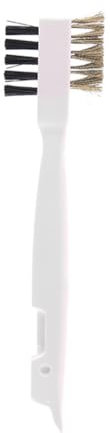 PartyKindom Gas Stove Cleaning Brush with Needle Durable Grime Remover for Cooktop Tile and Gaps for Pots and Pans Efficient Kitchen Cleaning Tool