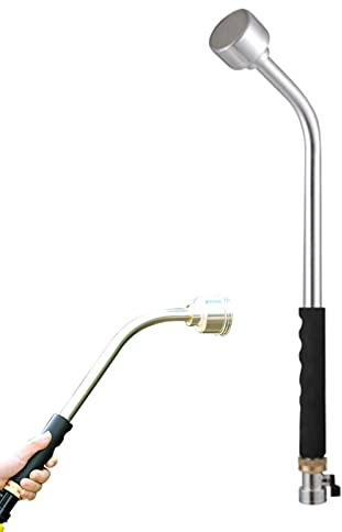 Murman Gießstab Regen Bewässerungsstab Gartenbrause Zur Bewässerung Und Reinigung, 18 Zoll Gartenschlauch Düsensprüher, 400/1000/2000 Mesh, Gartenschlauch Hochdruck Handsprüher Für Pflanzen Und Rasen