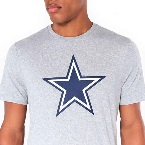 New Era Dallas Cowboys NFL Team Logo Grau T-Shirt - XXL