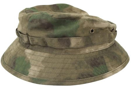 Boonie-Hut, Verstellbare Schnalle, Kurze Krempe, Wasserdichter Oxford-Boonie-Sonnenhut, Tarnung für Outdoor-Abenteuer, Dschungel-Ausflüge, Wandern, Camping