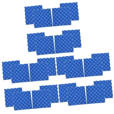 Gatuida 36stücke Schallabsorbierende Pads Für Lautsprecher Selbstklebende Schallschutzmatten Zur Geräuschreduzierung Für Schlafzimmer Musikzimmer Und Ktv
