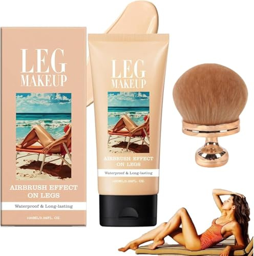 Body Coverage Perfector, Körper Make up Wasserfest for Legs, Wasserfest, Schweißfest, Body Coverage Perfector für Beine, Tattoo Abdecken Wasserfest (#01)