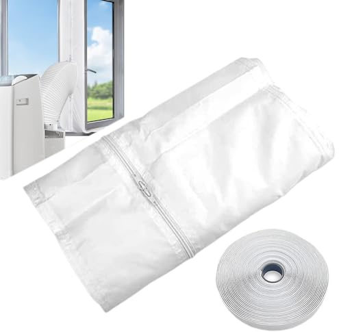 Kit De Ventilación De Ventana Para Aire Acondicionado Portátil | Kit De Sellado De Ventana Para Aire Acondicionado Portátil - Accesorio De Evacuación Para Dispositivos Móviles Para Sala De Estancia