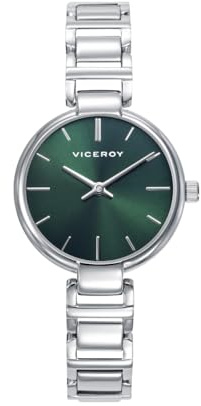 Viceroy Reloj Mujer Analógico de Acero Ligero - 30 mm - Movimiento de Cuarzo - Brazalete Fino - 401306