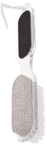 Pietra Pomice - 4 In 1 Doppia Faccia Portatile Casa,Spazzola Esfoliante Per Piedi,Per Pelle Secca Dura Casa Doccia Spa Viaggio Pulizia Cura Manicure Pedicure Strumenti