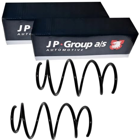 2x JP Group Fahrwerksfedern vorne | 2x 1442203400 Kompatibel mit 3 (E46),3 Cabriolet (E46),3 Compact (E46),3 Coupe (E46),3 Touring (E46),5 (E39)