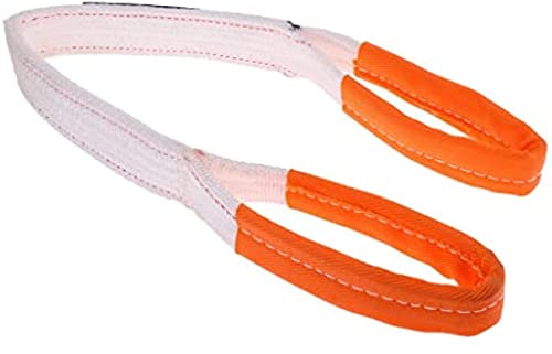 Sangle de remorquage robuste de 2 m avec boucles renforcées, pour camion, VTT, bateau