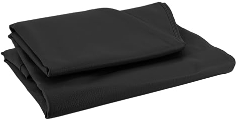 Bepouf - Pouf a Sacco Mega Vuoto 85Øx135H cm 335L 100% Ecopelle Nero no Imbottito, Pouf Poltrona Salotto e Camera da Letto, Puffo per Sedersi Comodo Lavabile - Poltrona Sacco Anallergica Impermeabile