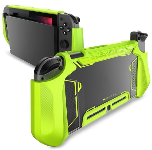 mumba Hülle für Nintendo Switch Robuste Schutzhülle, Grün
