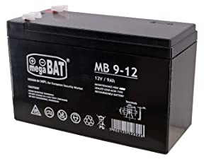 MPL POWER BATERIA Mega Bat 12V - 9A Ideal para UPS SAI