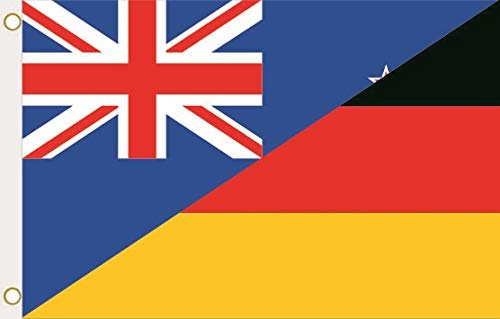U24 Flagge Fahne Neuseeland-Deutschland 90 x 150 cm