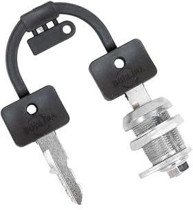 Werkzeugkastenschloss Seitenkastenschloss Silber 2 Schlüssel für Simson S50 S51 S70 S53 S83