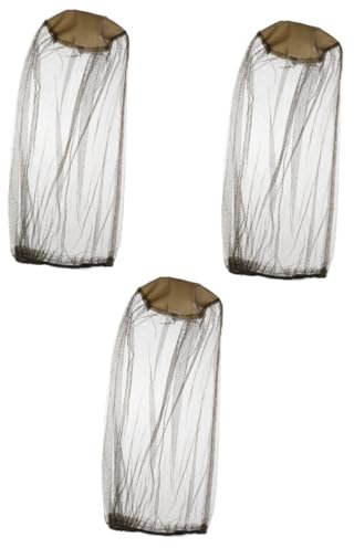 YARNOW 12pièces Filet De Les Insectes Pour Chapeau De Soleil Pour Randonnée Le Camping Plein Air