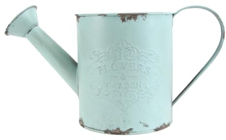 Didiseaon Metal Iron Sheet Flowerpot Watering Can Planter Pitcher Vase Vintage Dried Flower Bucket Rustic Farmhouse French Bucket for Home and Shop Adornment