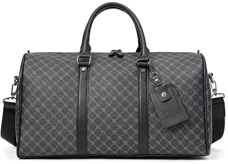 Weekender Bag Reisetaschen Herren Leder Umhängetasche Reise Fitness Kapazität Koffer Handtaschen Handgepäck Reisetaschen Duffel-Reisetasche
