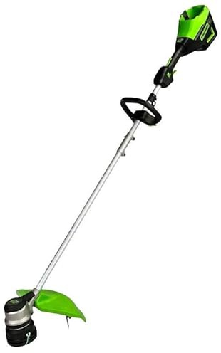 GreenWorks - Desbrozadora con mango a manillar 60 V 40 cm GD60BC