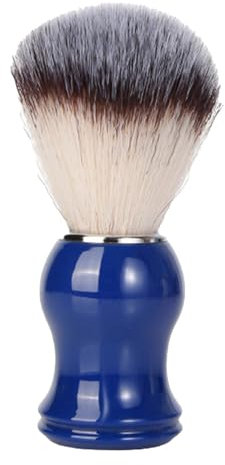 Pennello da barba per uomo, Pennello da barba in pelo di tasso - Pennello da barba per uomo barbuto,Spazzola portatile di qualità da parrucchiere con impugnatura ergonomica per uomo barbuto,