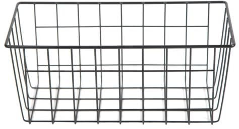 4pc Metall Aufbewahrungskorb Ohne Bohren Wand Korb Hänge Regal Drahtkorb Küche, zum Ordnen von Gewürzen, Bürsten, Reinigungsschwämmen, Seifen