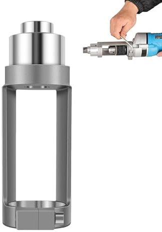 Square Hole Mortising Chisel, Woodworking Mortise Drill Bit, Hand Drill Mortising Attachment, 5.91x2.09 Inches, Cast Aluminum for Carpentry Excellence, Smooth Drilling