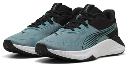 Puma Bicicleta elíptica Unisex PWR Hybrid TR, Color Azul báltico Lux Verde Lima Negro, Azul Báltico Lux Lime Puma Negro, 43 EU