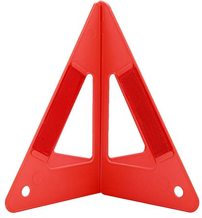 Reflektierendes Warndreieck Notfall-Verkehrssicherheitsschild Stopp-Schild mit Hoher Sichtbarkeit für Autos LKW Anhänger Baufahrzeuge
