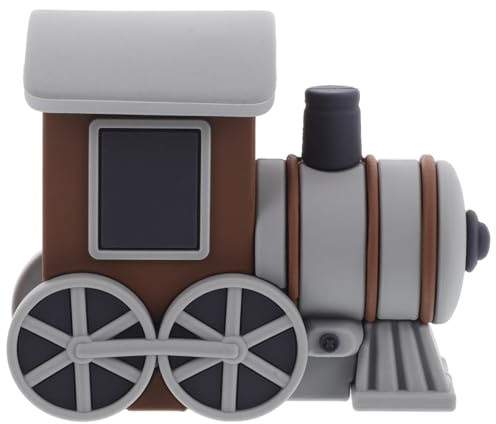 BESTonZON Kreative Zug Tortendekoration Mini Zug für Geburtstagsfeiern Retro Design Vielseitig Einsetzbar für Kinderzimmer und Feierlichkeiten Fördert Kreatives