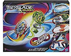 Beyblade Burst Original Rise Hypersphere Vertical Drop Battle Set – Komplettes Set mit Beystadium-Arena, 2 Battle Kreisel Spielzeugen und 2 Startern