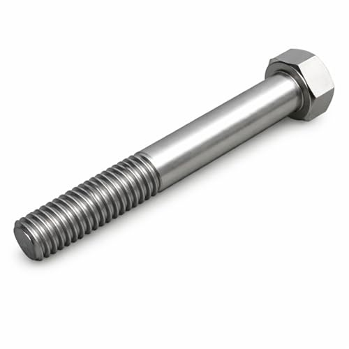 Sexkantsskruv (Förpackning med5 st) Sexkantsbultar bult Klass 8.8 Höghållfast Förzinkat stål Mekaniska Certifierad Standard DIN931 ISO 4014 M12X90 (7.5 mm x 90 mm)