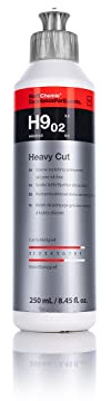 KOCHCHEMIE Heavy Cut Coarse Polishing Compound v2- Silicone-Oil-Free; Fast Reworking of Heavily Weathered Paintwork and Deep Scratches; Ideal for Soft and Scratch-Proof Paint (250ml)