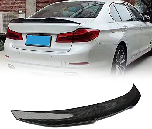 PINGFEN Auto Spoiler Für BMW G30 G38 F90 M5 2018 2019 Carbon Heckspoiler Flügeldeckel