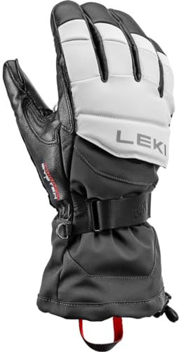 LEKI Griffin Thermo 3D Handschuhe, Black-Graphite-Sand, EU 9.5