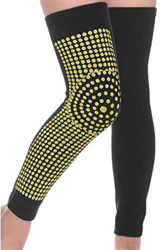 Teksome Heating Knee Brace | Warm Knee Sleeve,Protective Knee Massager, Adjustable Knee Pads, Knee Heating Pad for Men, Women, Adults