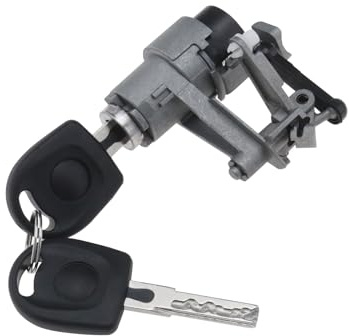 VGOL Auto Kofferraumschloss Zylinder Heckklappe Schließzylinder Auto Heckklappe Boot Türschloss Zylinder 1J6827297G 1J6827297C Kompatibel mit Golf 4 Kompatibel mit Lupo
