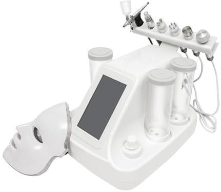 6 in 1 Wasser Wasserstoff Sauerstoff, 150W Dermabrasion Hydro Tiefenreinigung Beauty Facial Machine Hautpflege Gesichtspflege Peeling Verjüngung Klein Blase Gerät 35 * 30 * 28cm