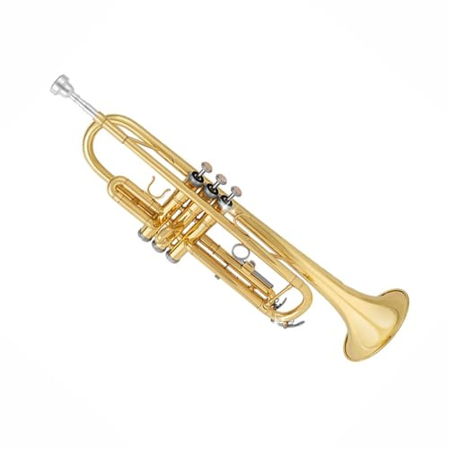 Trompete Instrument B Flache Trompete Drei-ton Blasinstrument Anfänger Messing Edelstahl Ton