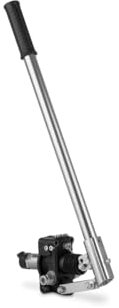 Handpumpe für doppeltwirkenden Zylinder 12cm³, 380bar mit zusätzlichem Rückschlagventil PMDVB 12cc-byB-s (6060.0103) + Hebel