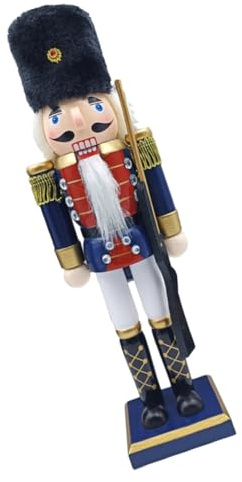 KITANDOVE Figurine De Casse-Noisette Colorée pour Décoration De Bureau Et Thème Décor Traditionnel De Idée Et Originale