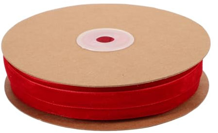 TEHAUX Einfarbiges Bastelband Zum Binden Von Schleifen Und Haarschmuck Einseitiges Weiches Beflockungsband Für Heimwerkerprojekte Und Dekorative Geschenkverpackungen