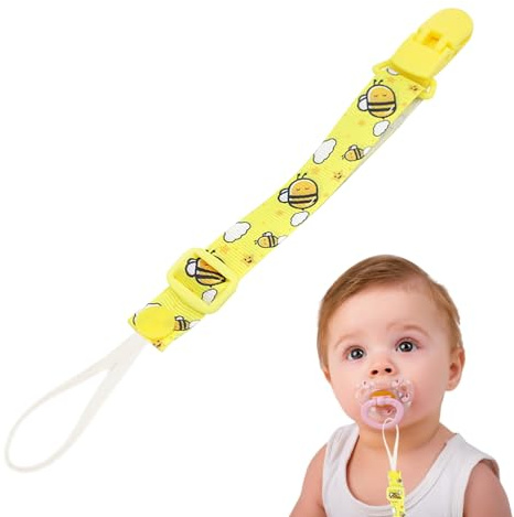 Schnullerhalter Clip, Schnullergürtel,Schwanz Universal Halter Linie Für Schnuller Und Beißring - Leash Holder, Universal Halter Leine Für Zahnerspielzeug Beißringe, Schnullerschnur - Passend für die