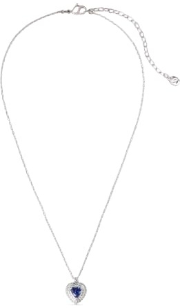 Swarovski One Kollektion Anhänger, Herzschliff, Pavé, Herz