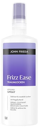 John Frieda Frizz Ease Traumlocken Styling Spray – Inhalt: 200 ml – Haartyp: gewelltes & gelocktes Haar - Geeignet für farbbehandeltes Haar